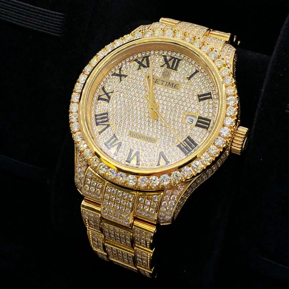 12.00 Carat Diamond Hip Hop Watch IceTime