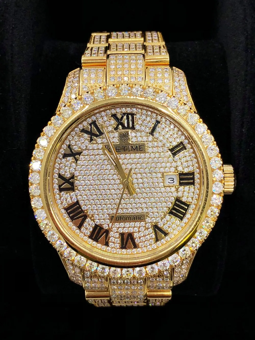 12.00 Carat Diamond Hip Hop Watch IceTime