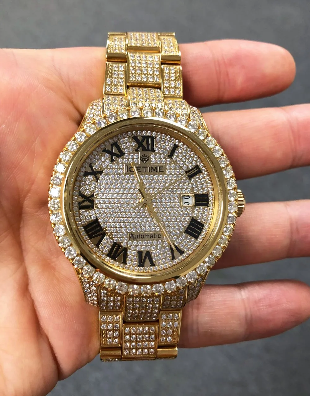 12.00 Carat Diamond Hip Hop Watch IceTime