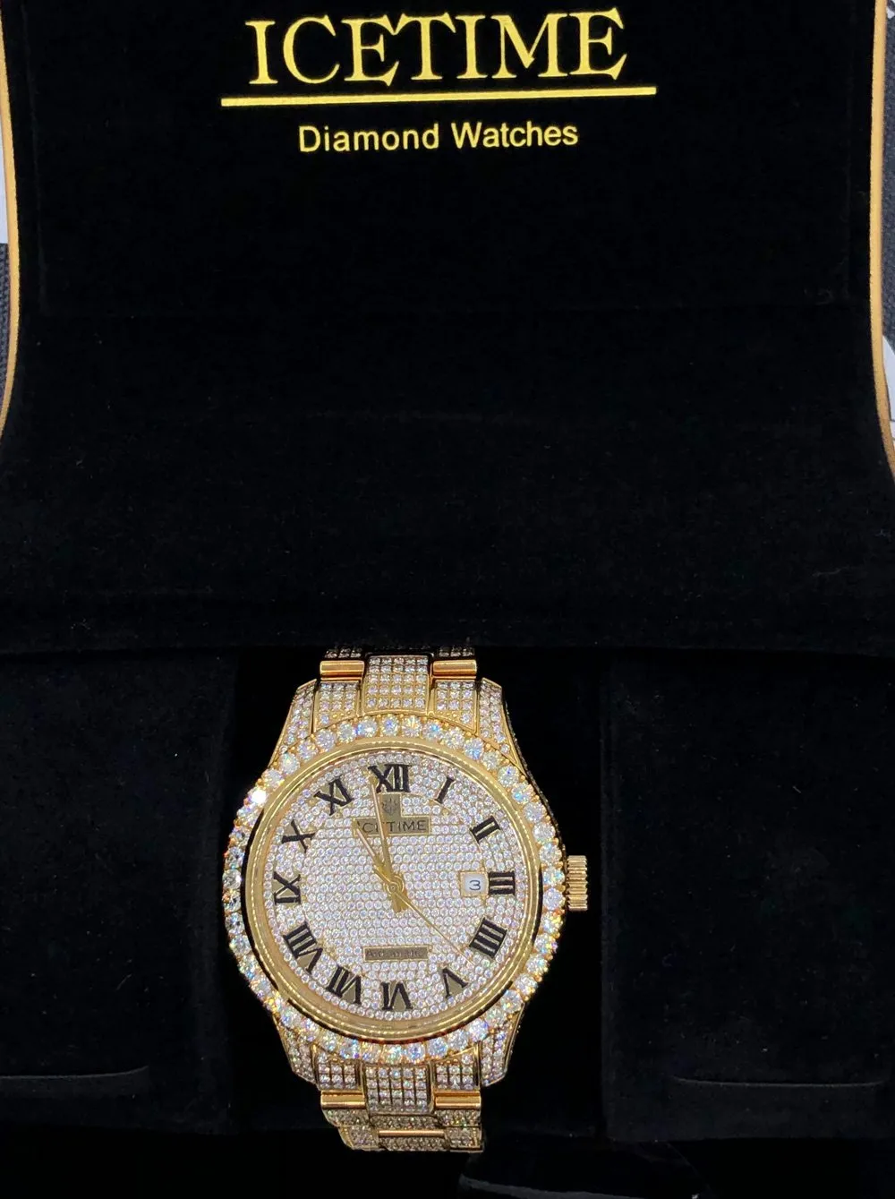 12.00 Carat Diamond Hip Hop Watch IceTime