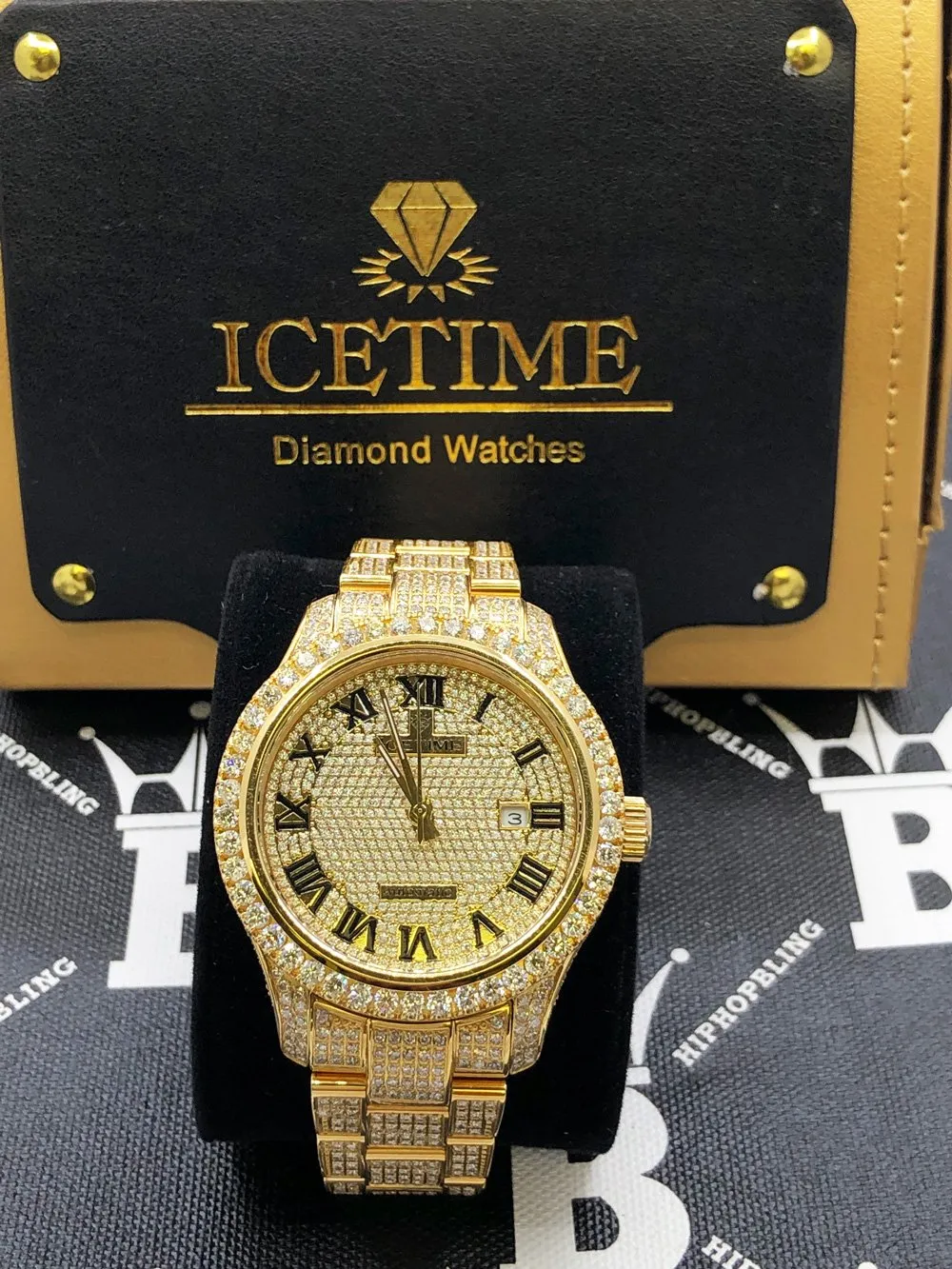 12.00 Carat Diamond Hip Hop Watch IceTime