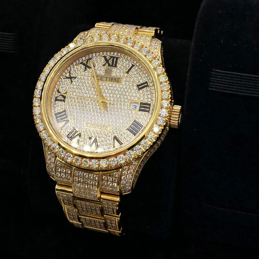 12.00 Carat Diamond Hip Hop Watch IceTime