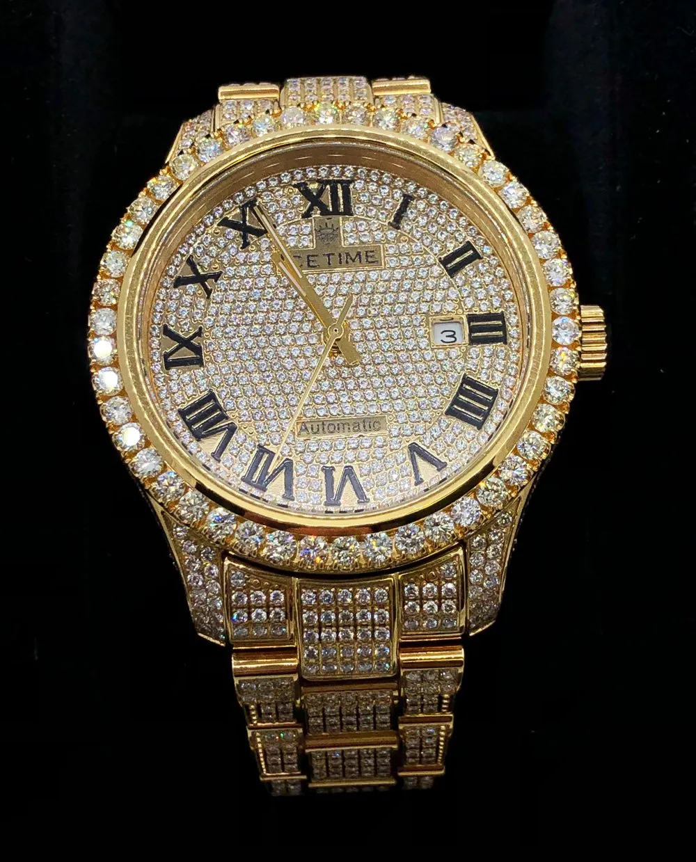 12.00 Carat Diamond Hip Hop Watch IceTime