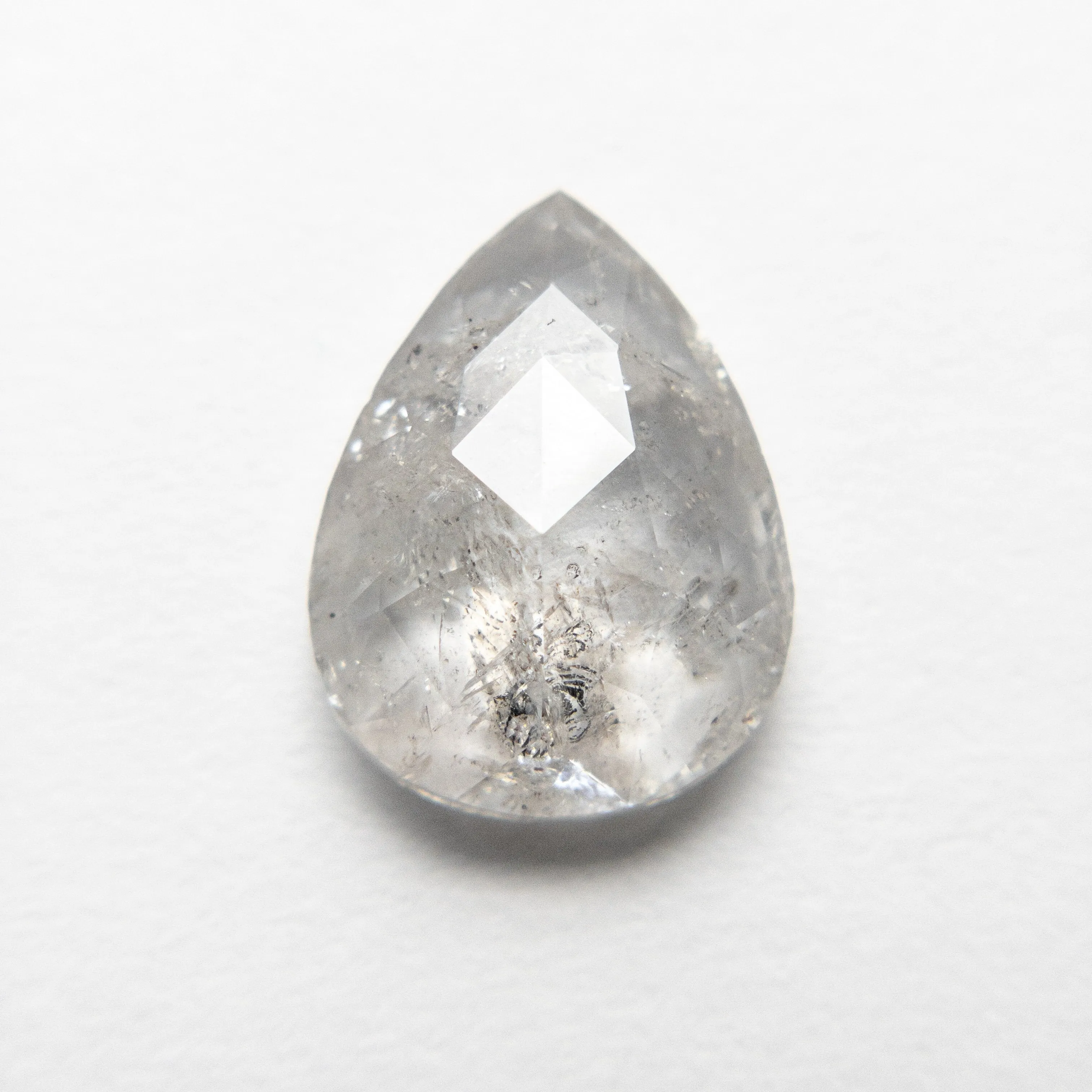 2.56ct 10.92x8.28x3.46mm Pear Rosecut 18455-02