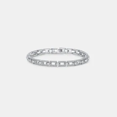 3.2 Carat Moissanite 925 Sterling Silver Bracelet