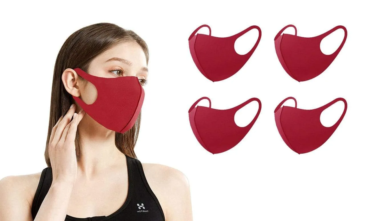 5 or 10-Pack Unisex Non-Medical Reusable Face Masks