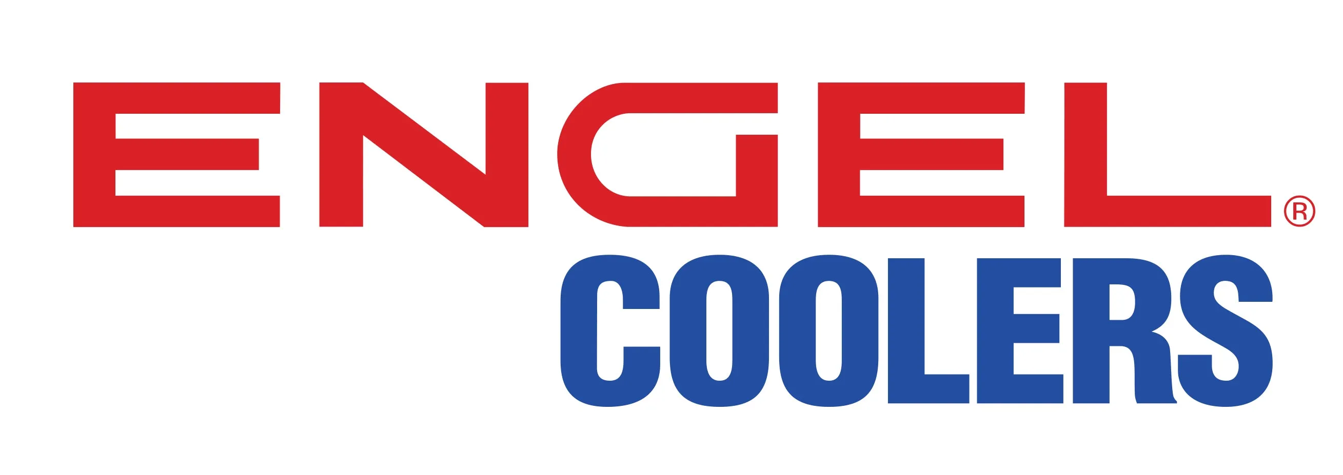 7.5 ENGEL COOLERS Window Decal in Black or Red and Blue