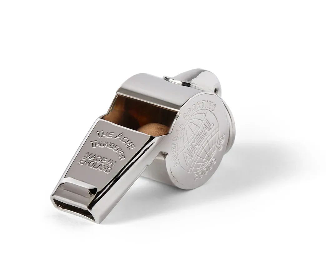 Acme x Admiral Goods Whistle Necklace Charm (No Chain included) - Silver