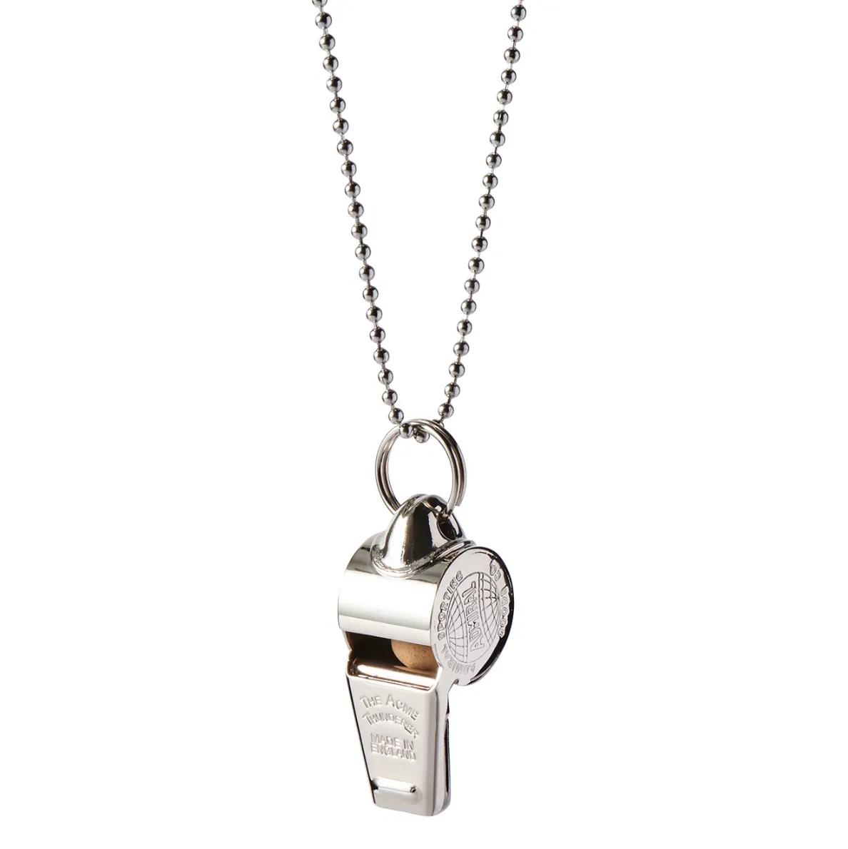 Acme x Admiral Goods Whistle Necklace Charm (No Chain included) - Silver