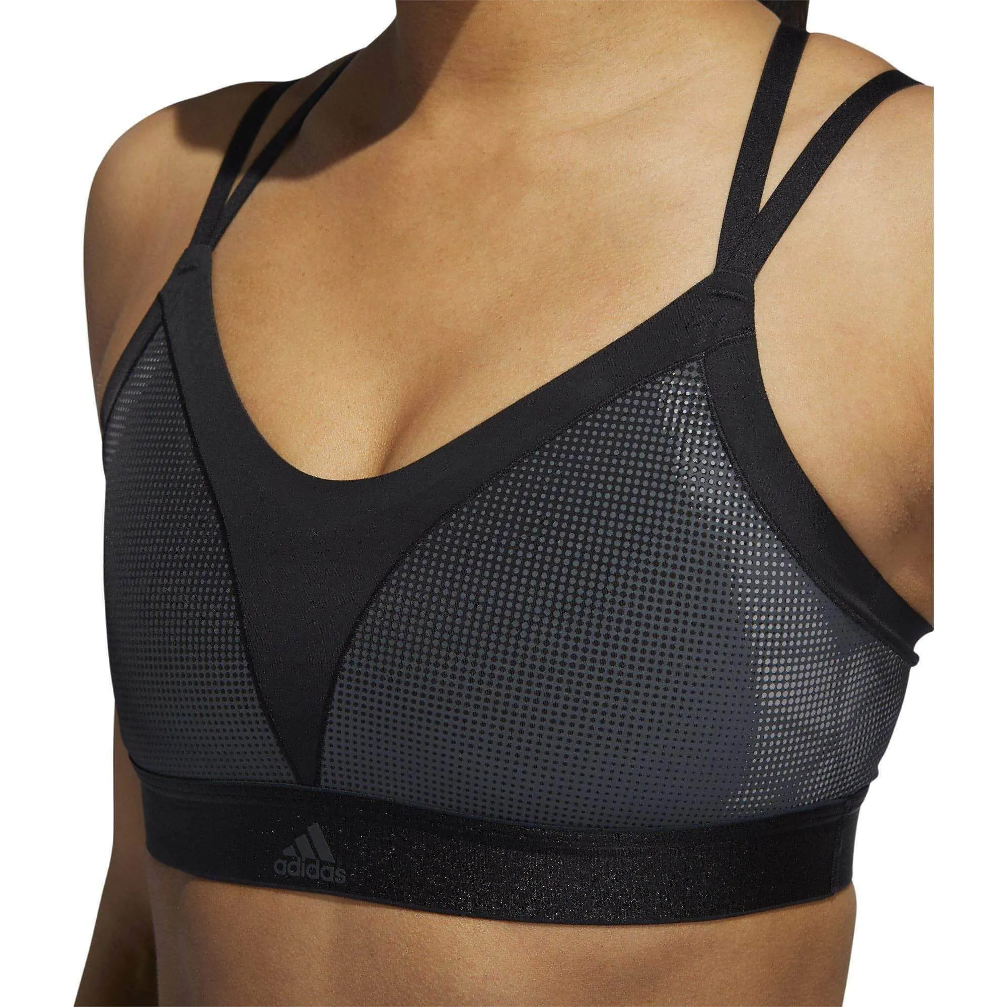 adidas All Me Womens Sports Bra - Black