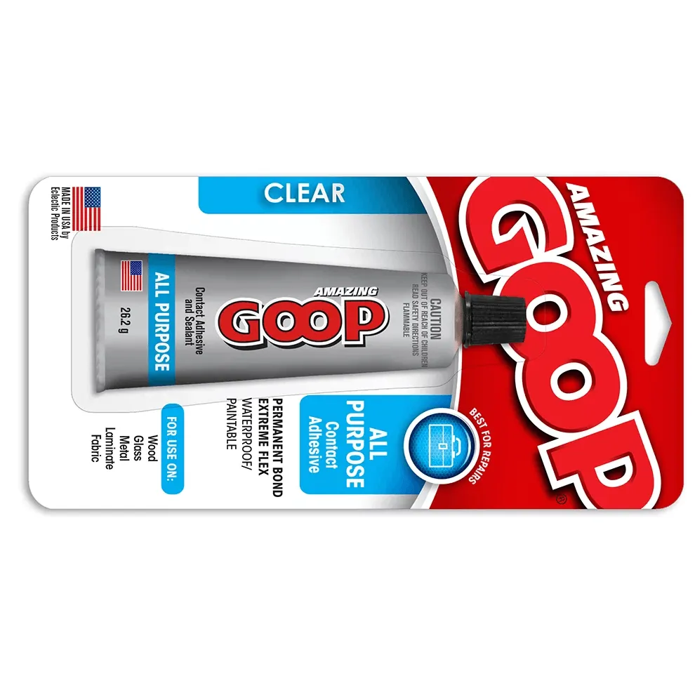 Amazing GOOP All Purpose Adhesive Glue Contact 26.2g Clear Glue Pack 2