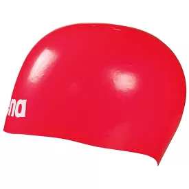 Arena Moulded Pro II Swimming Cap | Red