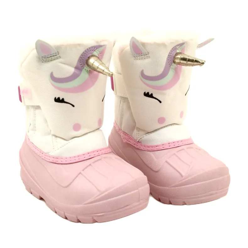 Befado children's footwear snow boots 160X013 pink