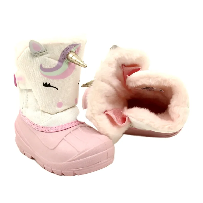 Befado children's footwear snow boots 160X013 pink