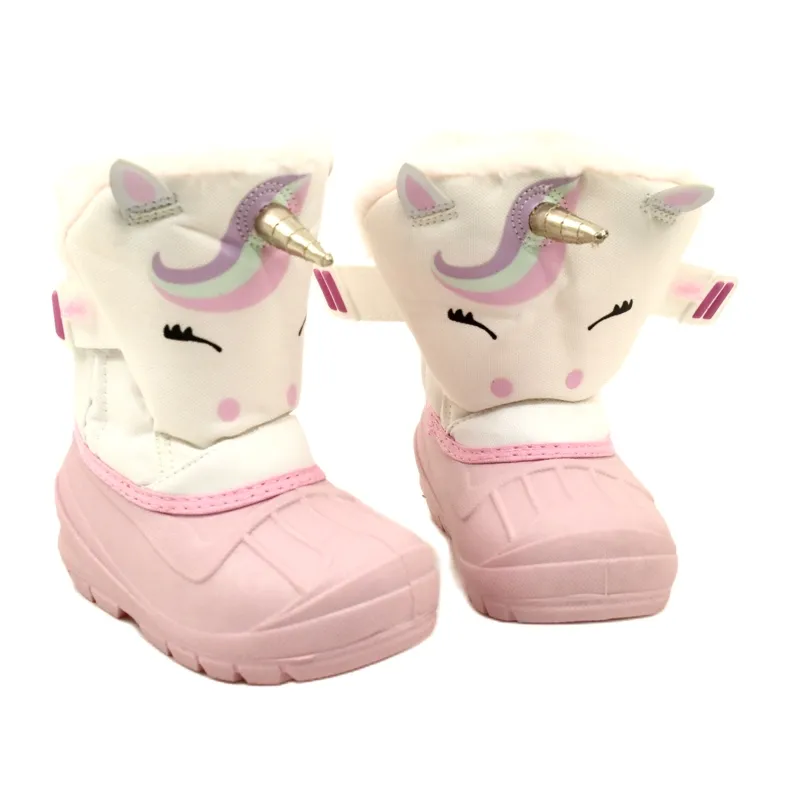 Befado children's footwear snow boots 160X013 pink