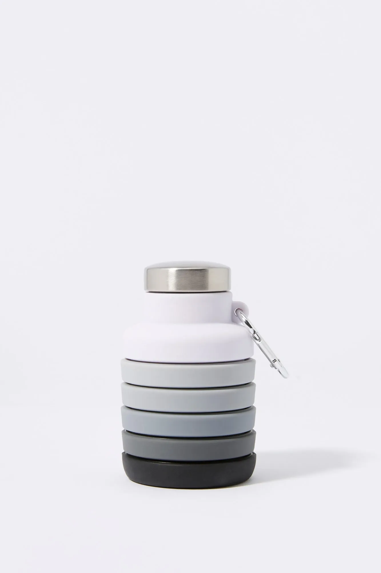 Black Ombre Collapsible Water Bottle (550 ml)