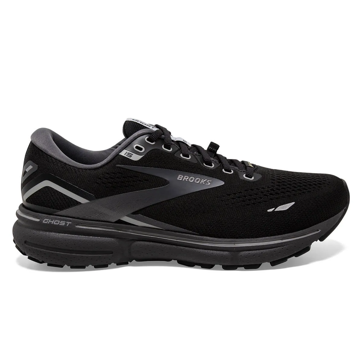 Brooks Ghost 15 GTX Mens | Black/blackened Pearl/alloy