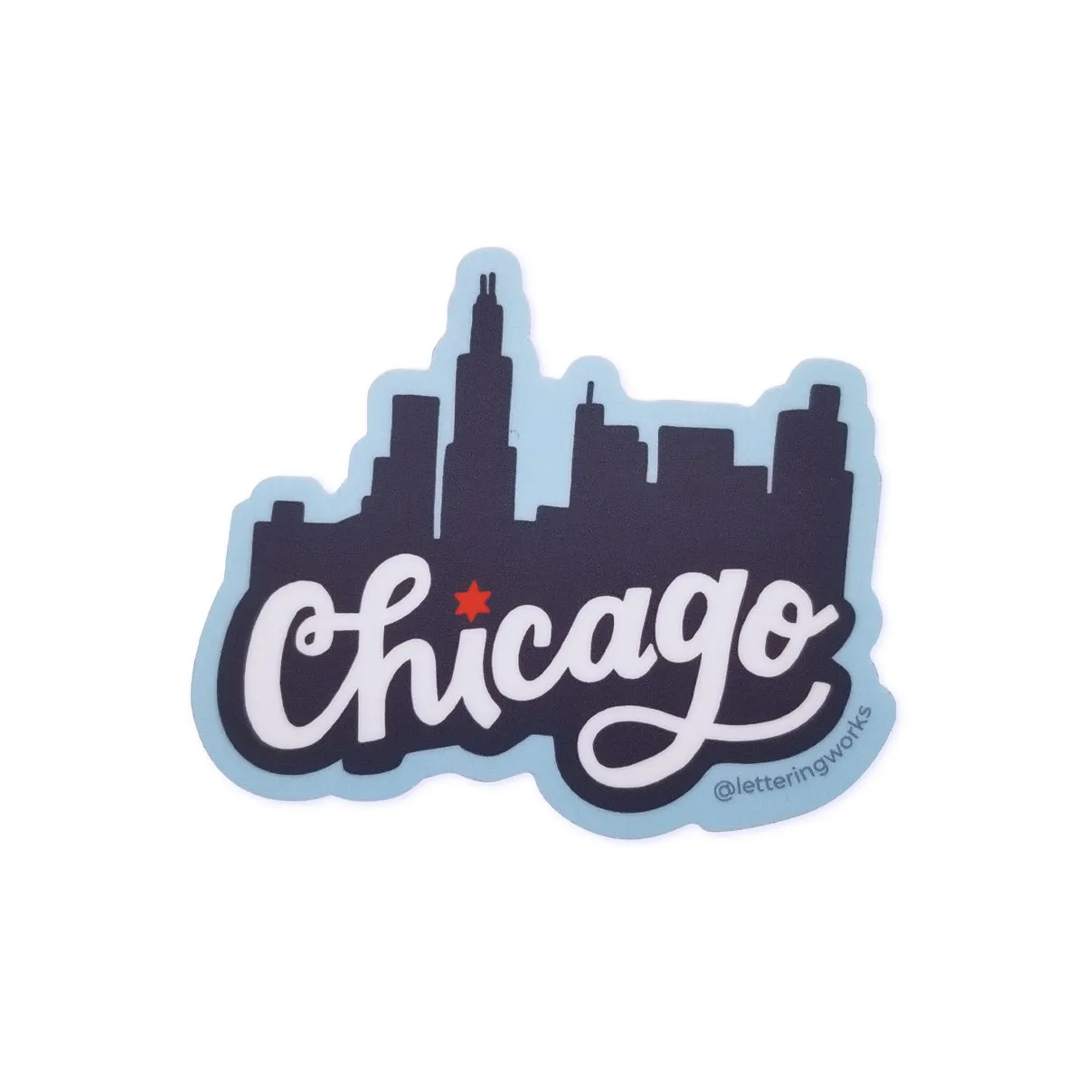 Chicago Skyline Sticker