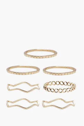 Delicate Rings 7 Pack