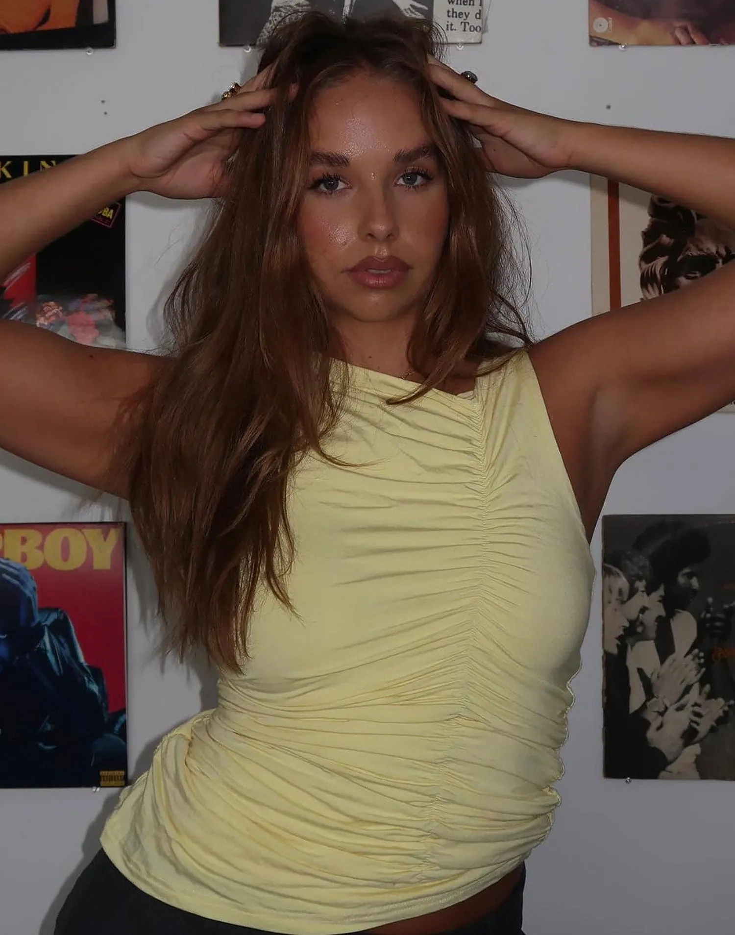 Delphine Tank Top (Lemon)