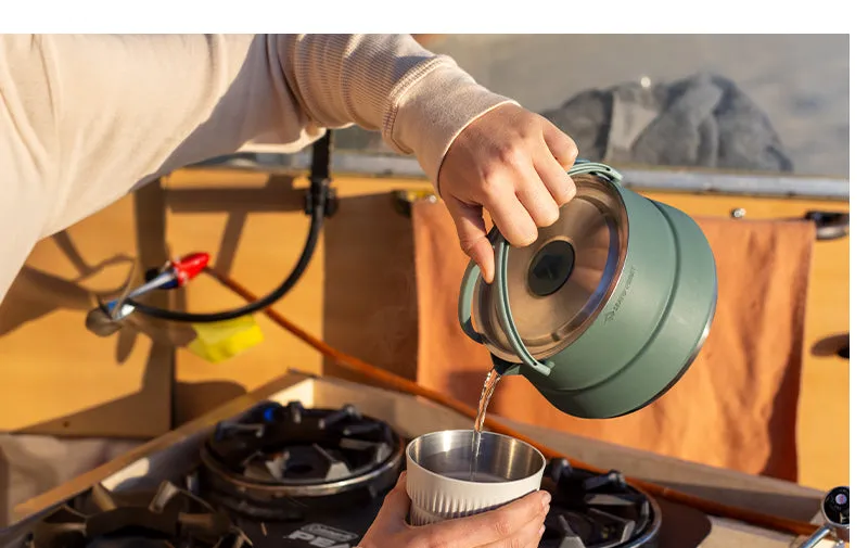 Detour Stainless Steel Collapsible Kettle