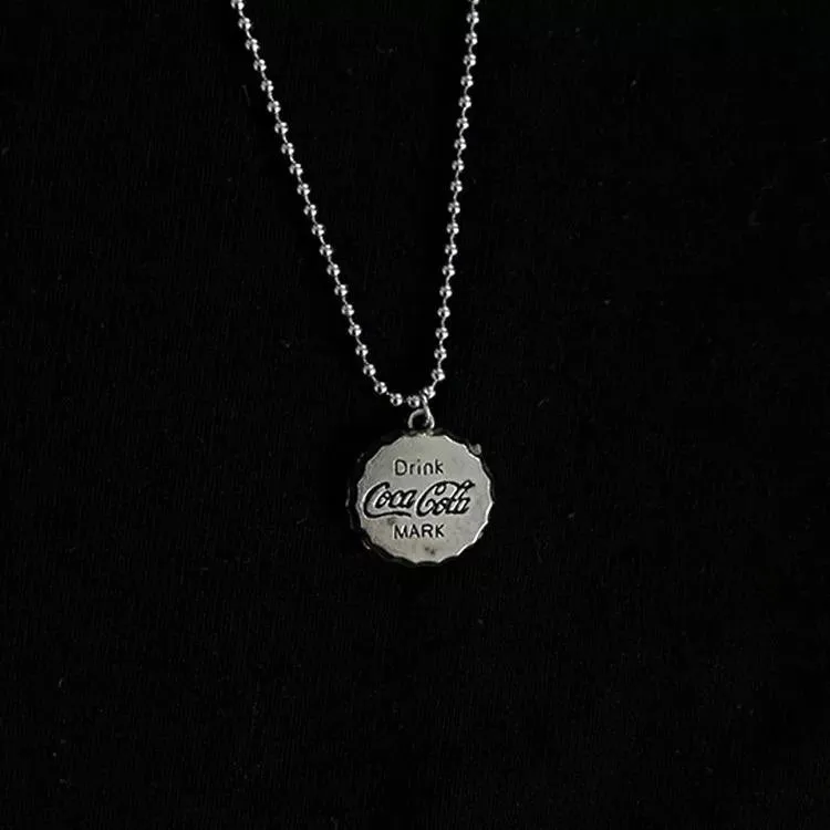 Drink Coca Cola Medallion Necklace