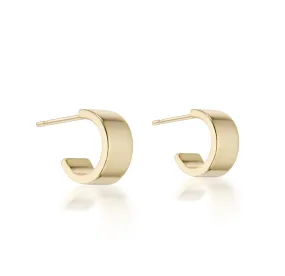 ELLI PARR GOLDEN EMBRACE HUGGIE EARRINGS