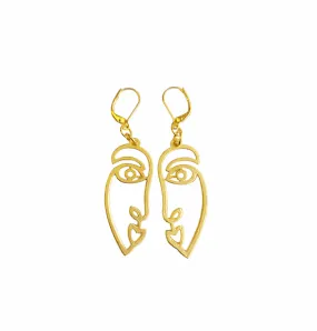 Face Earrings