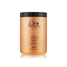 Fanola Orotherapy Gold Mask Illuminating Hair Mask for All Hair Types 1000ml