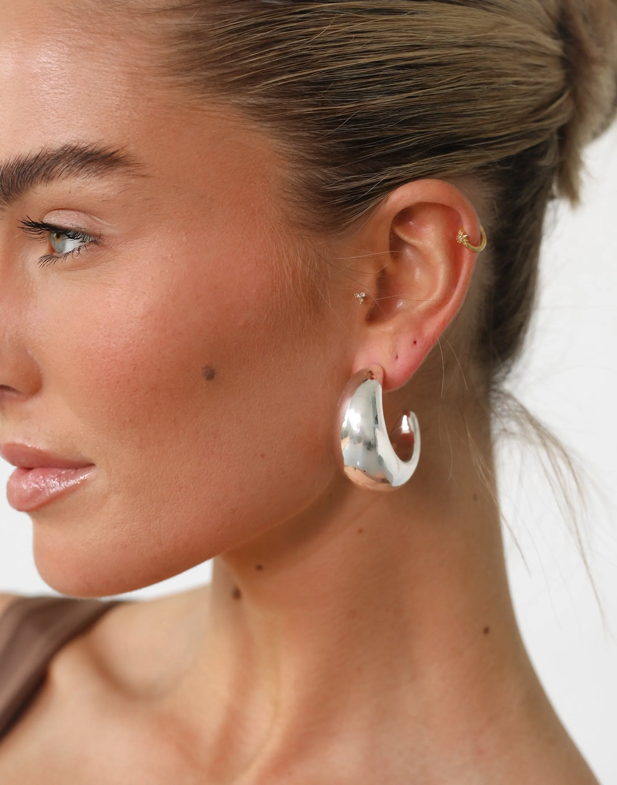 Fia Earrings (Silver)