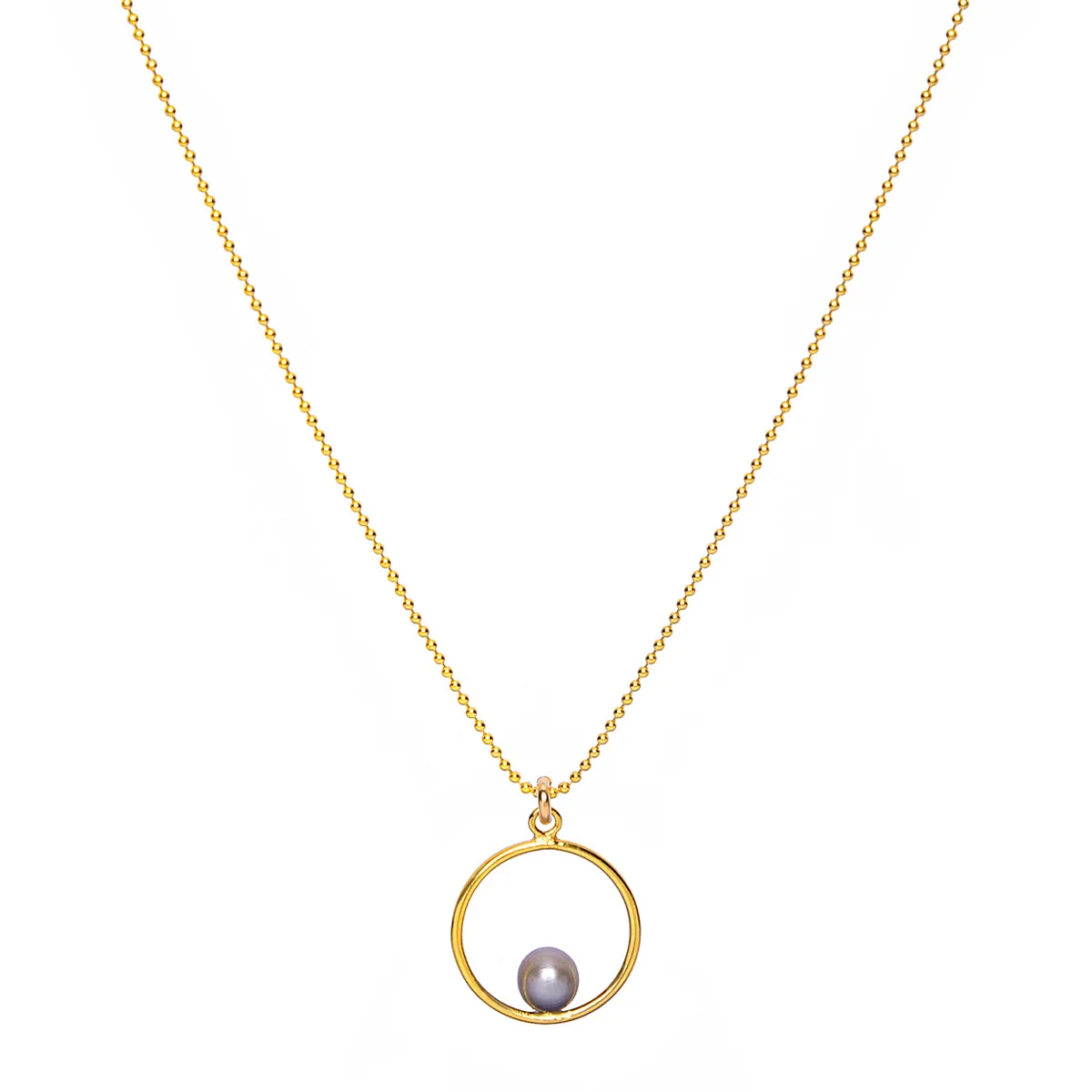 Floating Pearl Pendant