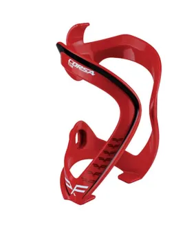 FORTE - Corsa Team Bicycle Water Bottle Cage - Red 40 Grams