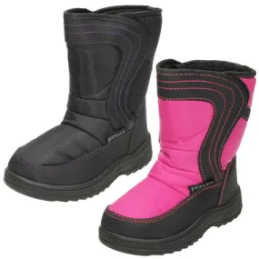 Girls Reflex Fleece Lined Snow Boots