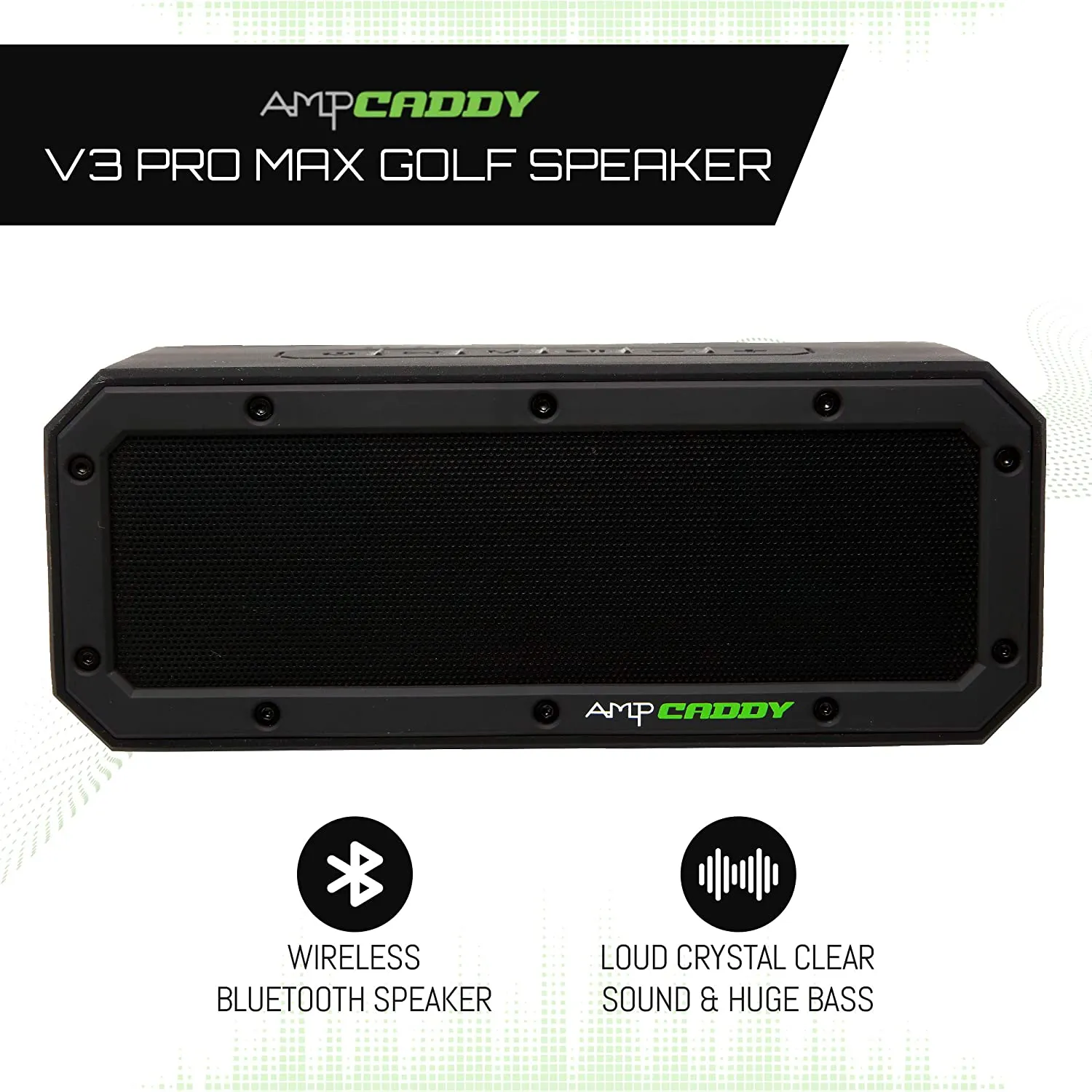 Golf Bluetooth Speaker with Mount -Golf Cart Speaker