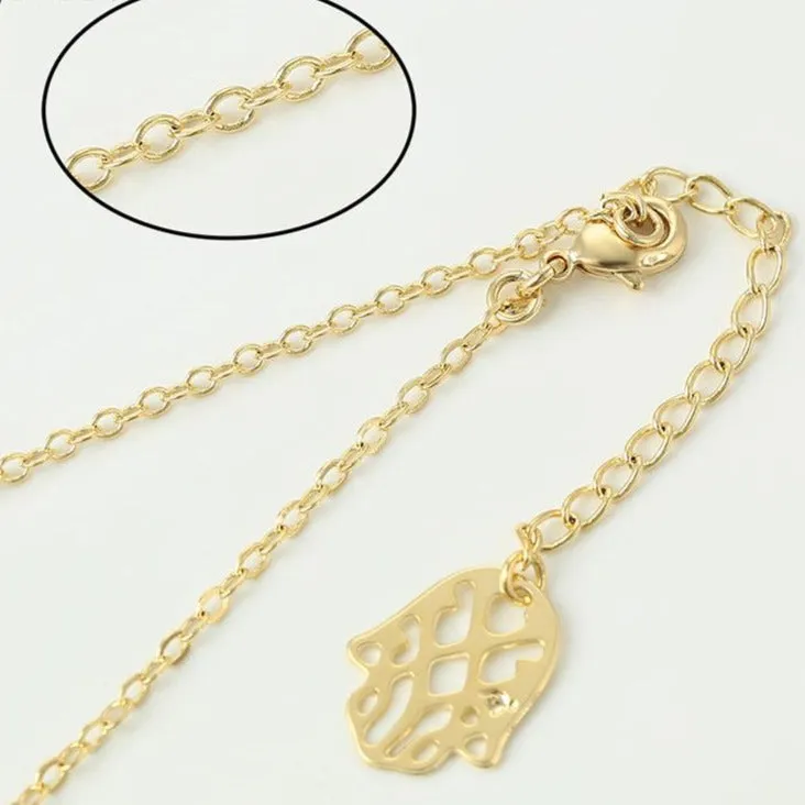 Heartbeat Necklace in Gold