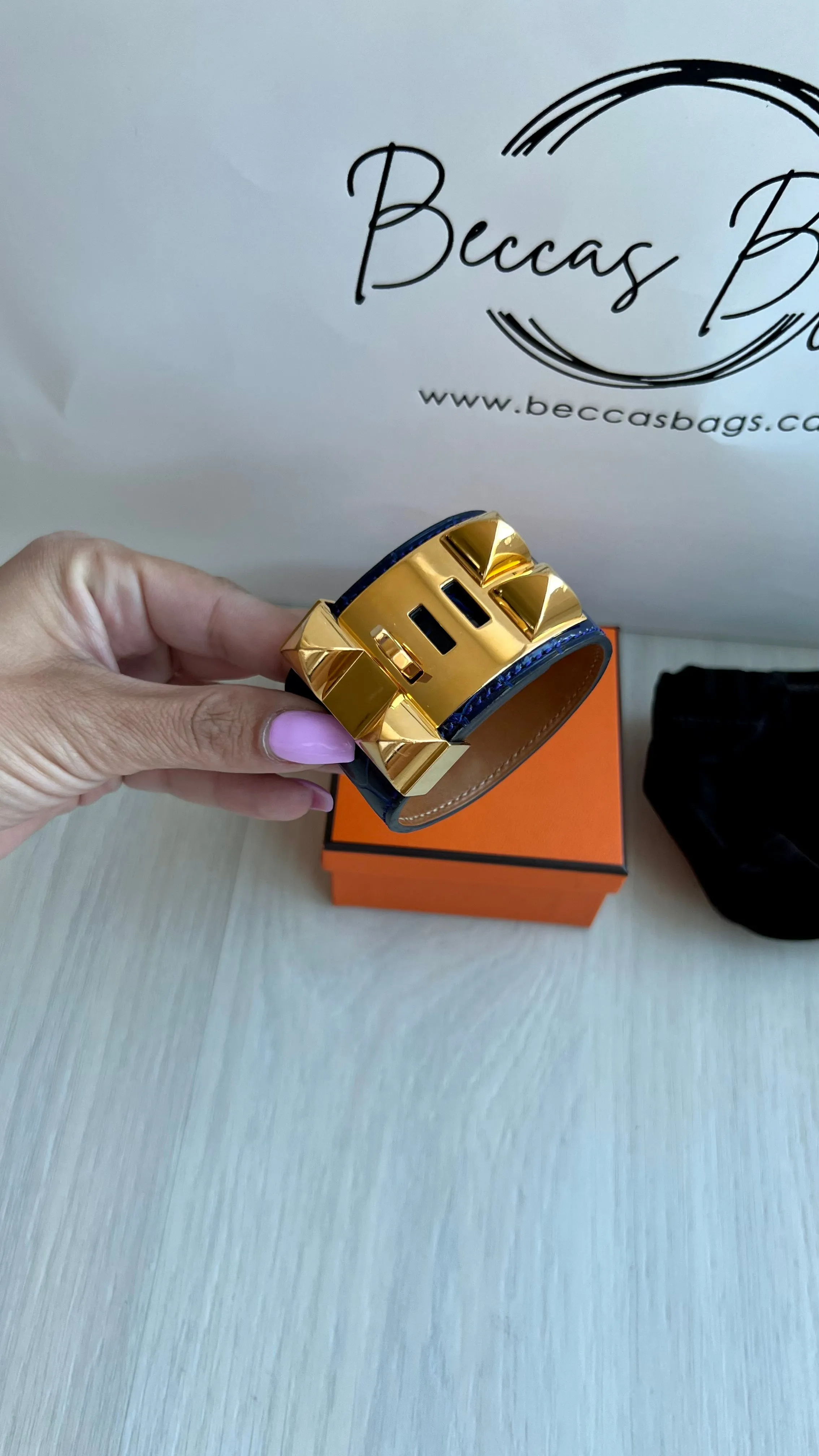 Hermes Collier De Chien Bracelet