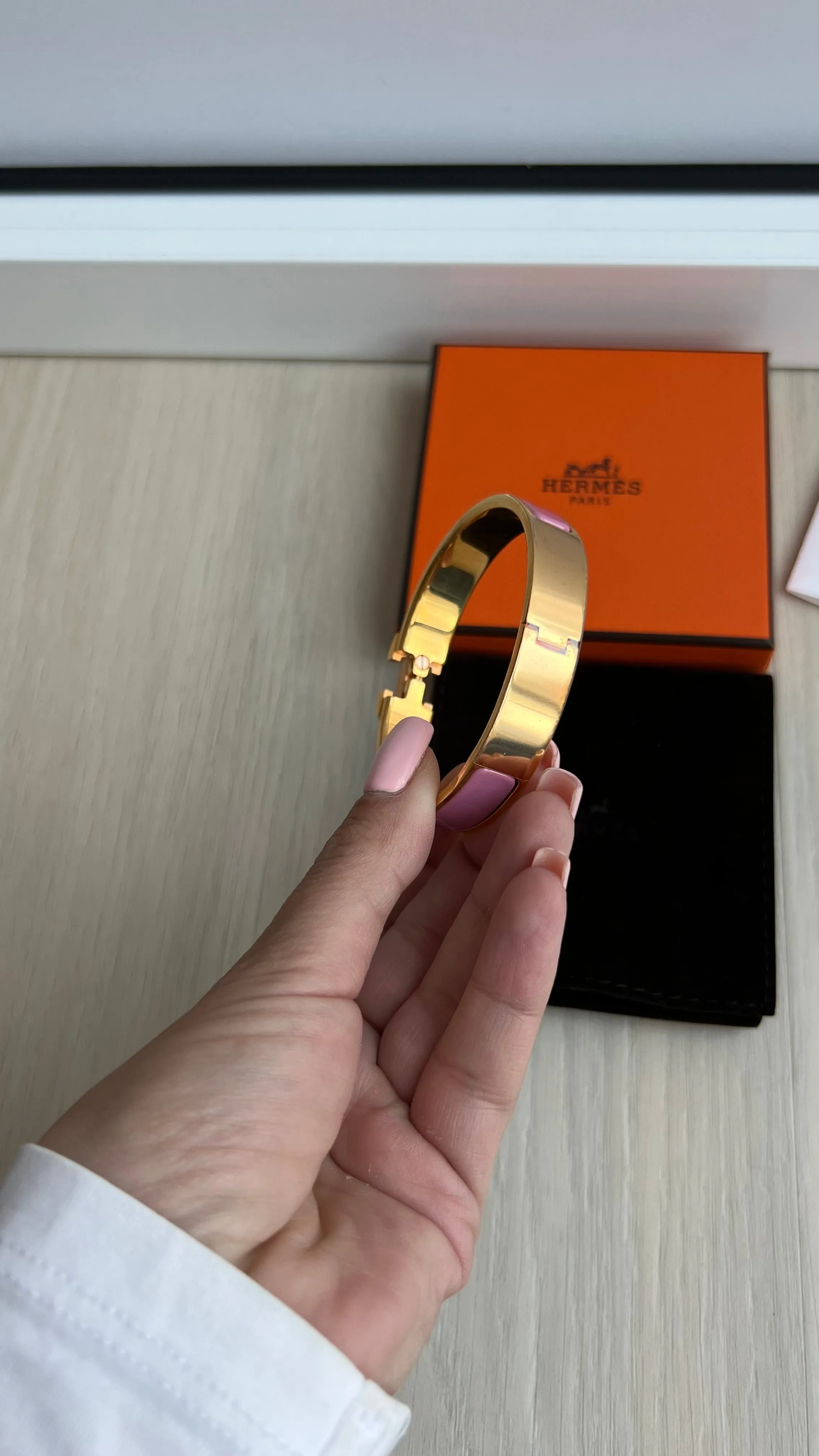 Hermes H Clic Bracelet