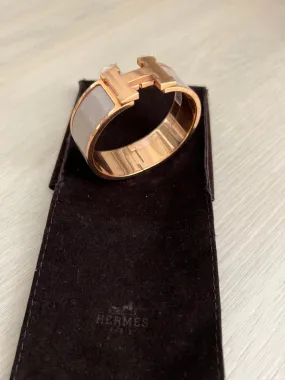 Hermes H Clic Clac Bracelet