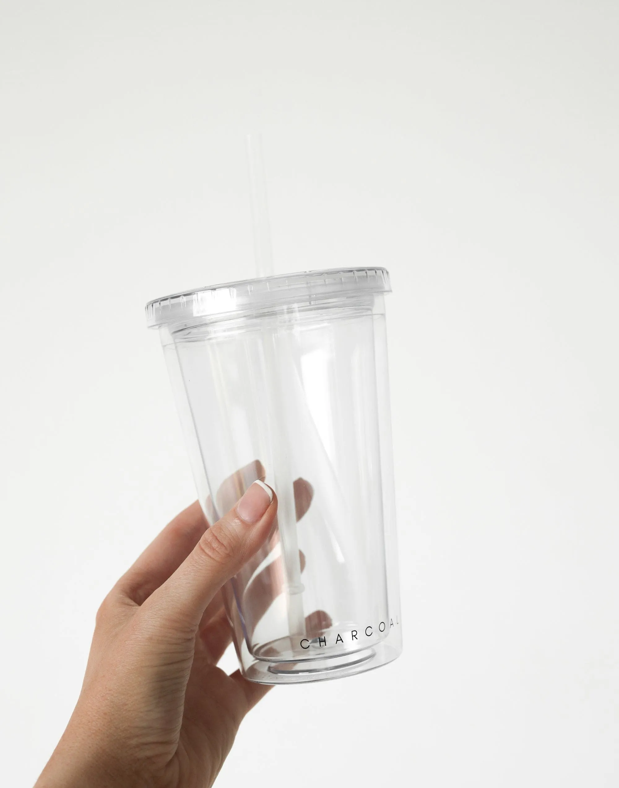 Iced Drink Tumbler (Clear)