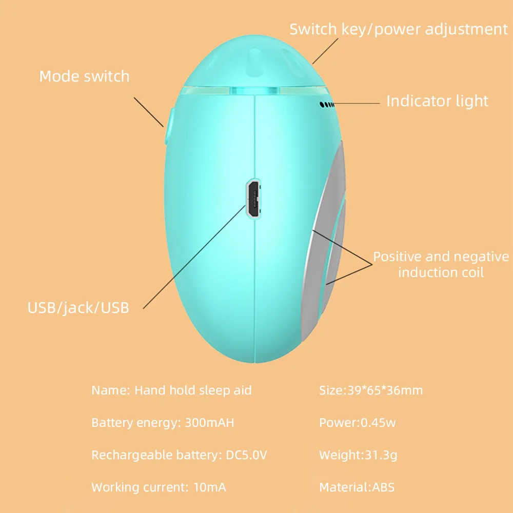 Intelligent Sleep Instrument Portable Pulse Soothing Massage