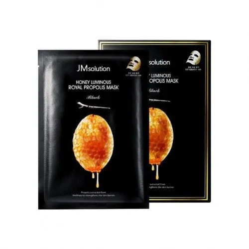 JM Solution Honey Luminous Royal Propolis Mask - 10 SHEETS