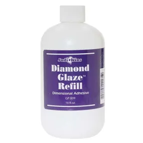 JudiKins Diamond Glaze Water Based Adhesive Refill (16 Fl. Oz.)