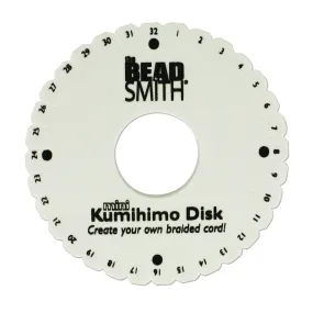 Kumihimo Disk, 4.25 Inches, 3/8 Inch Thick, 35mm Hole, #603