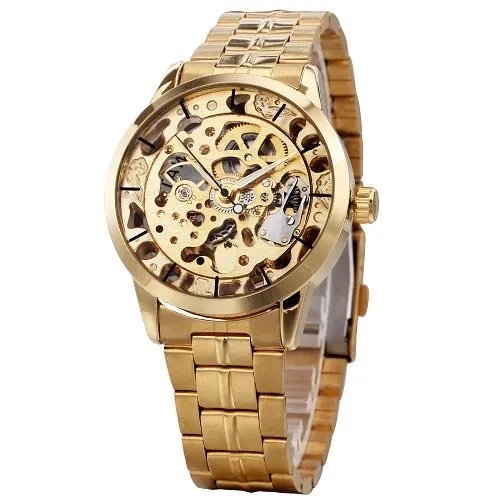 Luxury Skeleton Retro Men's Automatic Mechanical Wristwatches