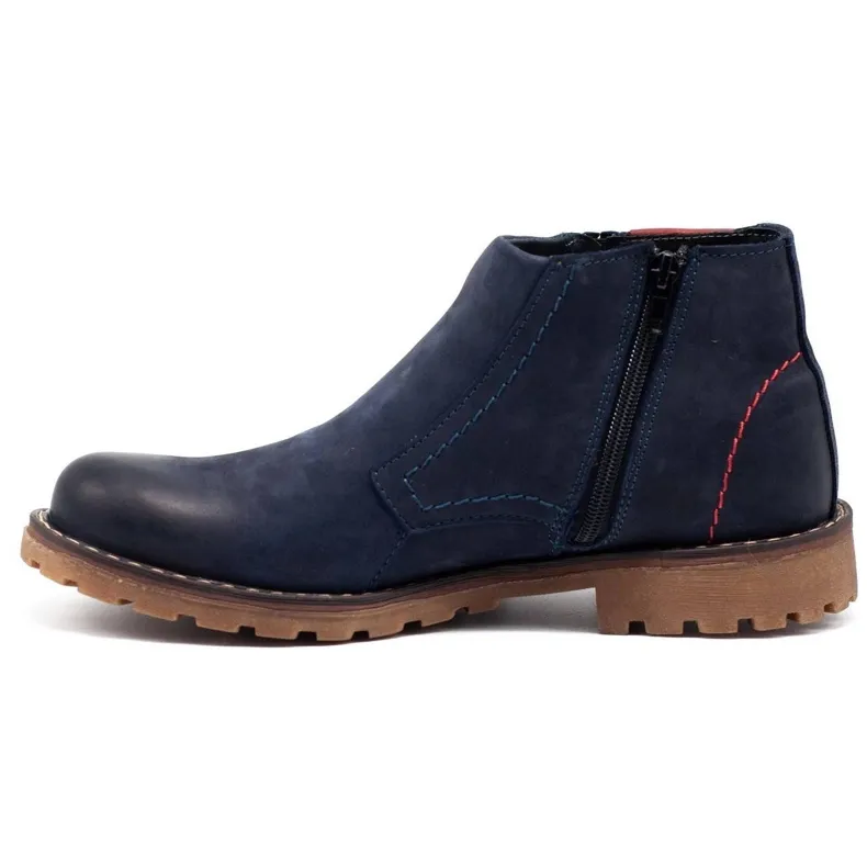 Mario Pala Snow boots 815 navy blue