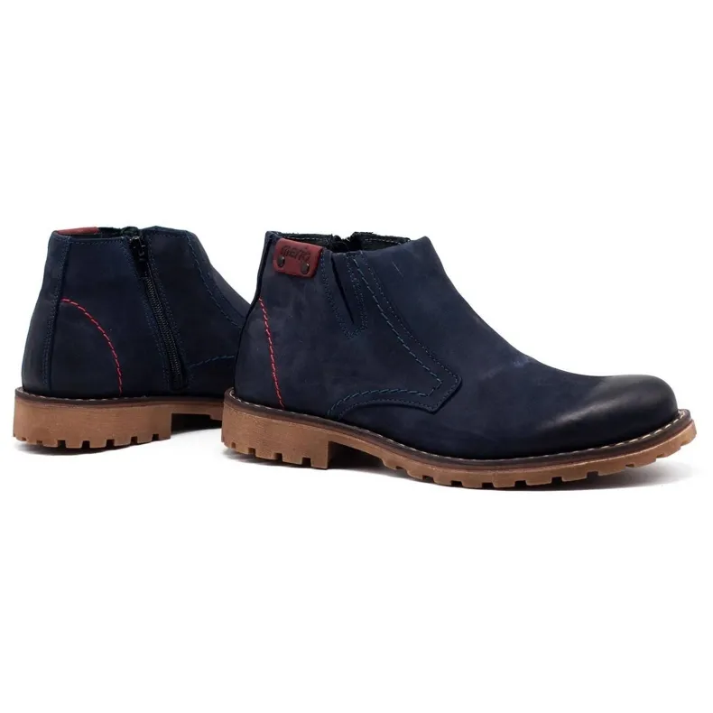 Mario Pala Snow boots 815 navy blue