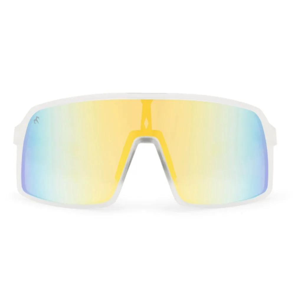 Marsquest Model S Sunglasses - Crystal & Yellow