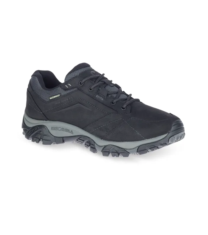 merrell moab adventure lace waterproof mens black