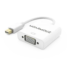 Mini DisplayPort to VGA Adapter - Supports 1080P Full HD Video