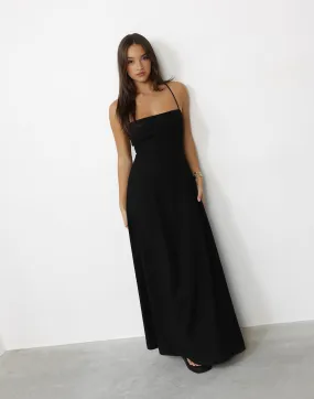 Mirielle Maxi Dress (Black)